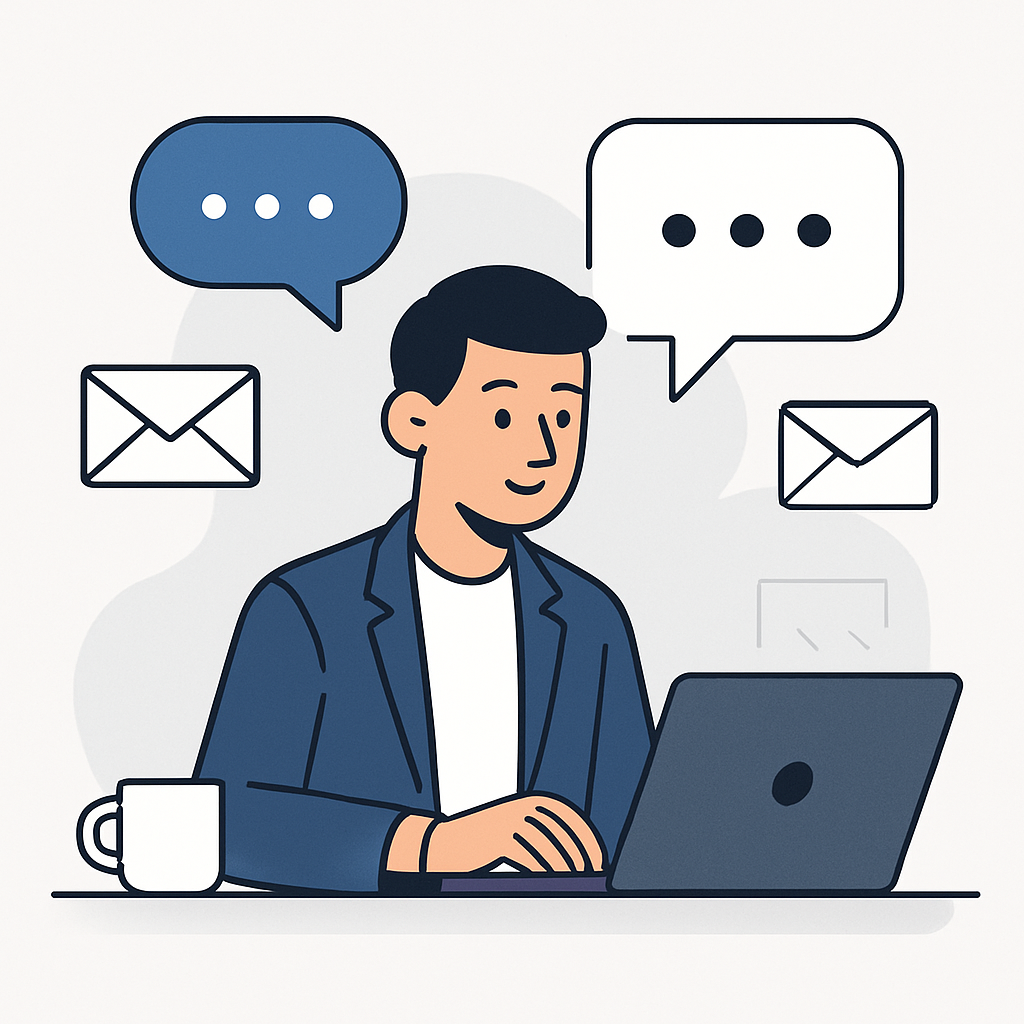 Contact us illustration