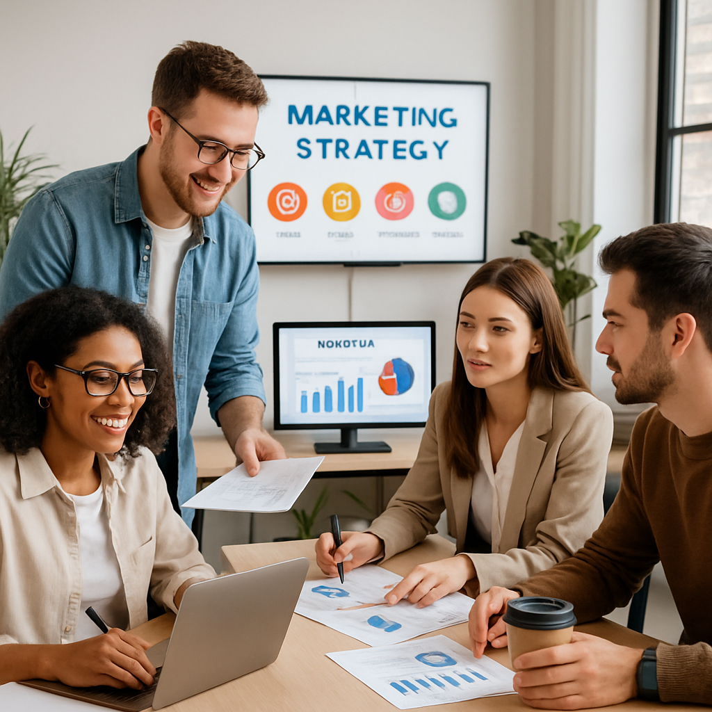Eroe dell'agenzia di marketing